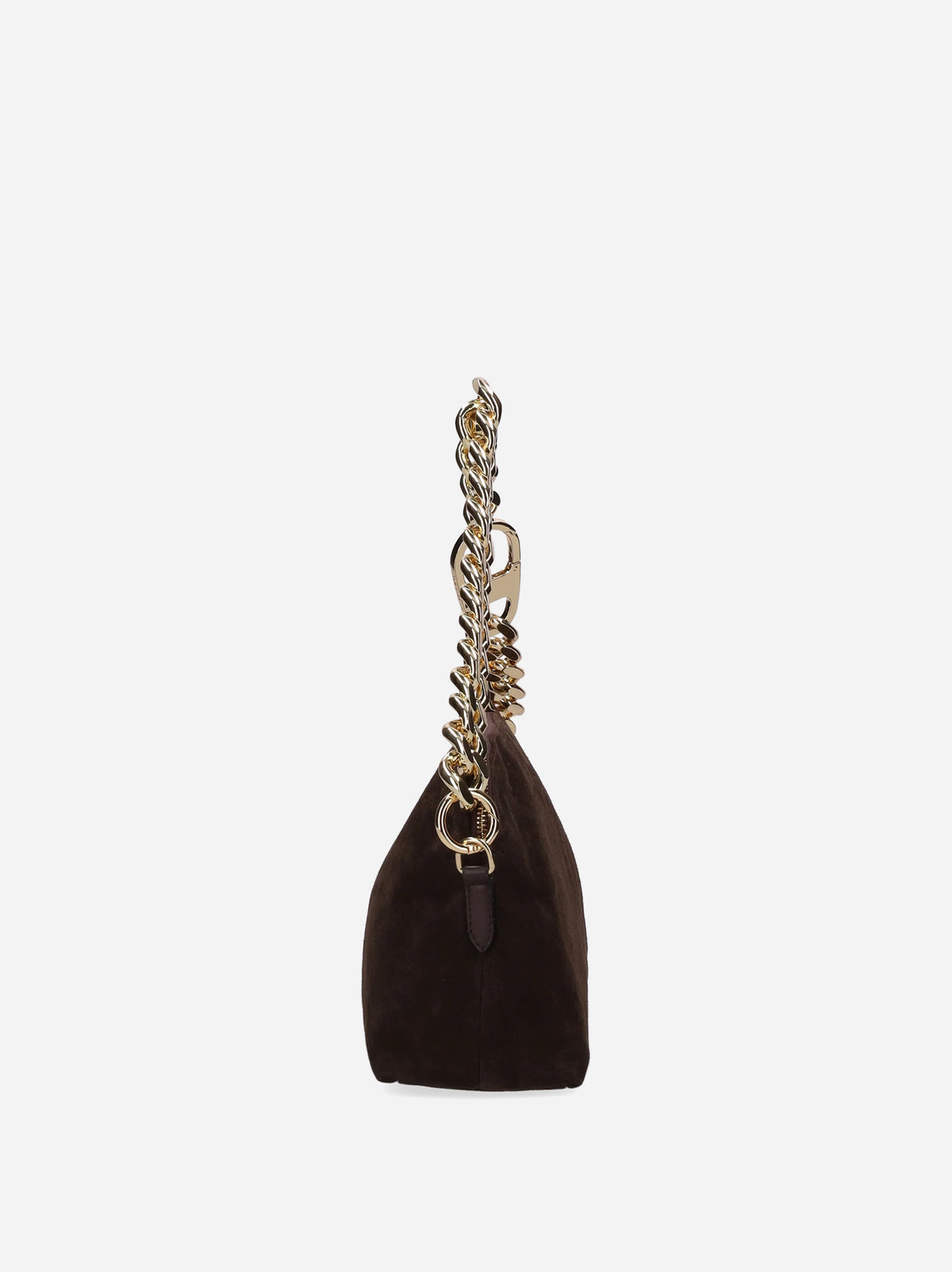 My Best Bag Borsa Michelle Suede Small Dark Brown