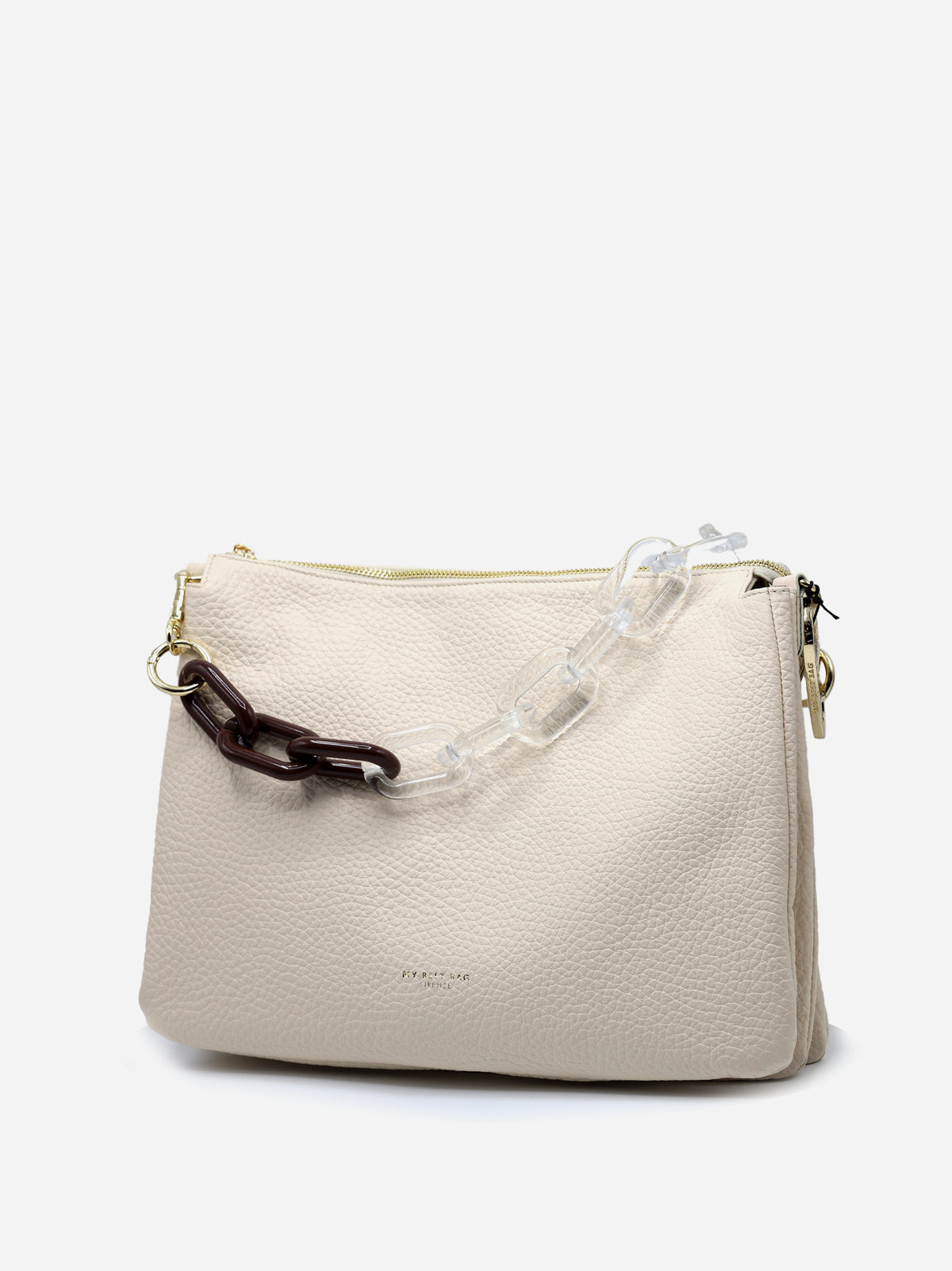 My Best Bag Borsa Reflex Big In Pelle Avorio