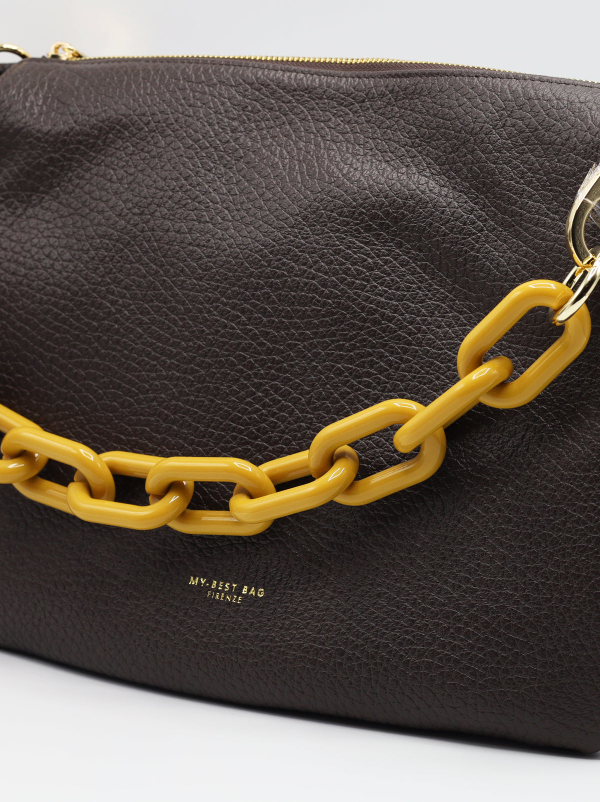My Best Bag Borsa Reflex Big In Pelle Marrone Scuro