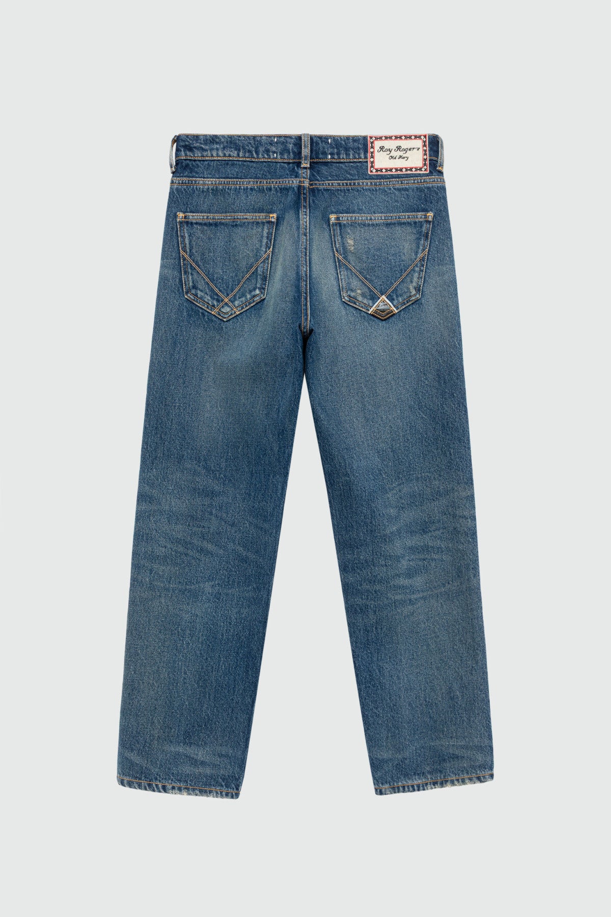 Roy Roger's Old Glory Jeans New Oskar Dirty Grace Blu