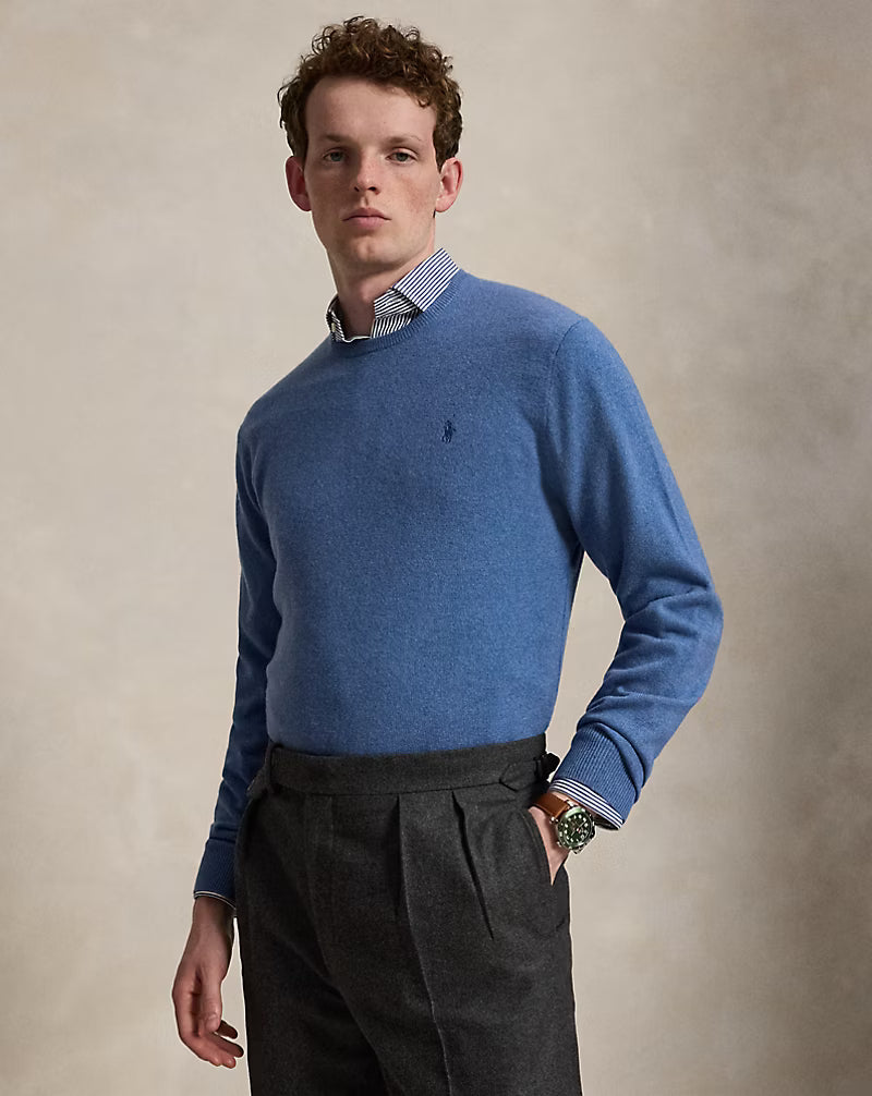 polo-ralph-lauren-maglia-in-lana-a-girocollo-710974148500-blu-borraggine-melange