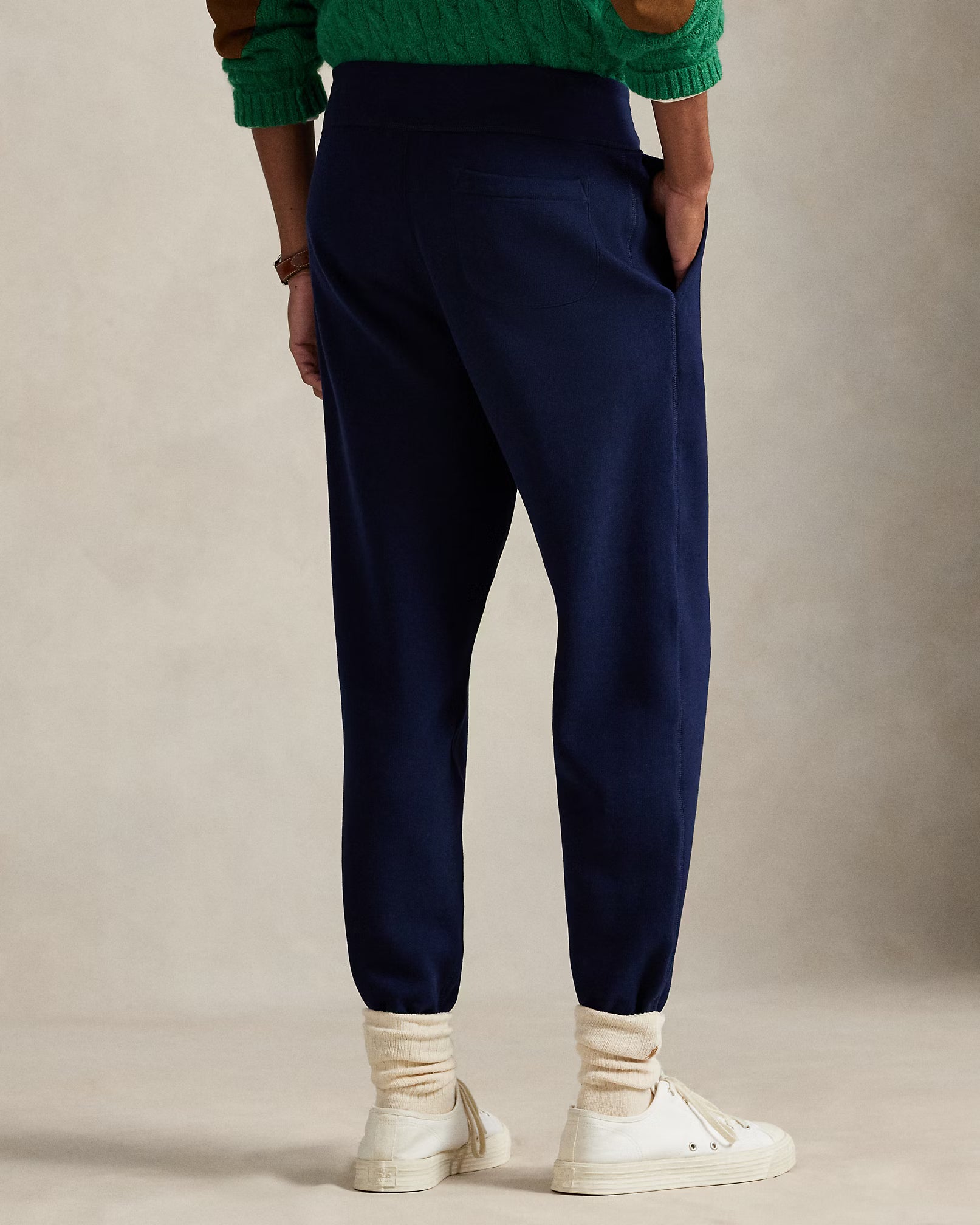 Polo Ralph Lauren Pantaloni Da Jogging In Felpa RL Navy