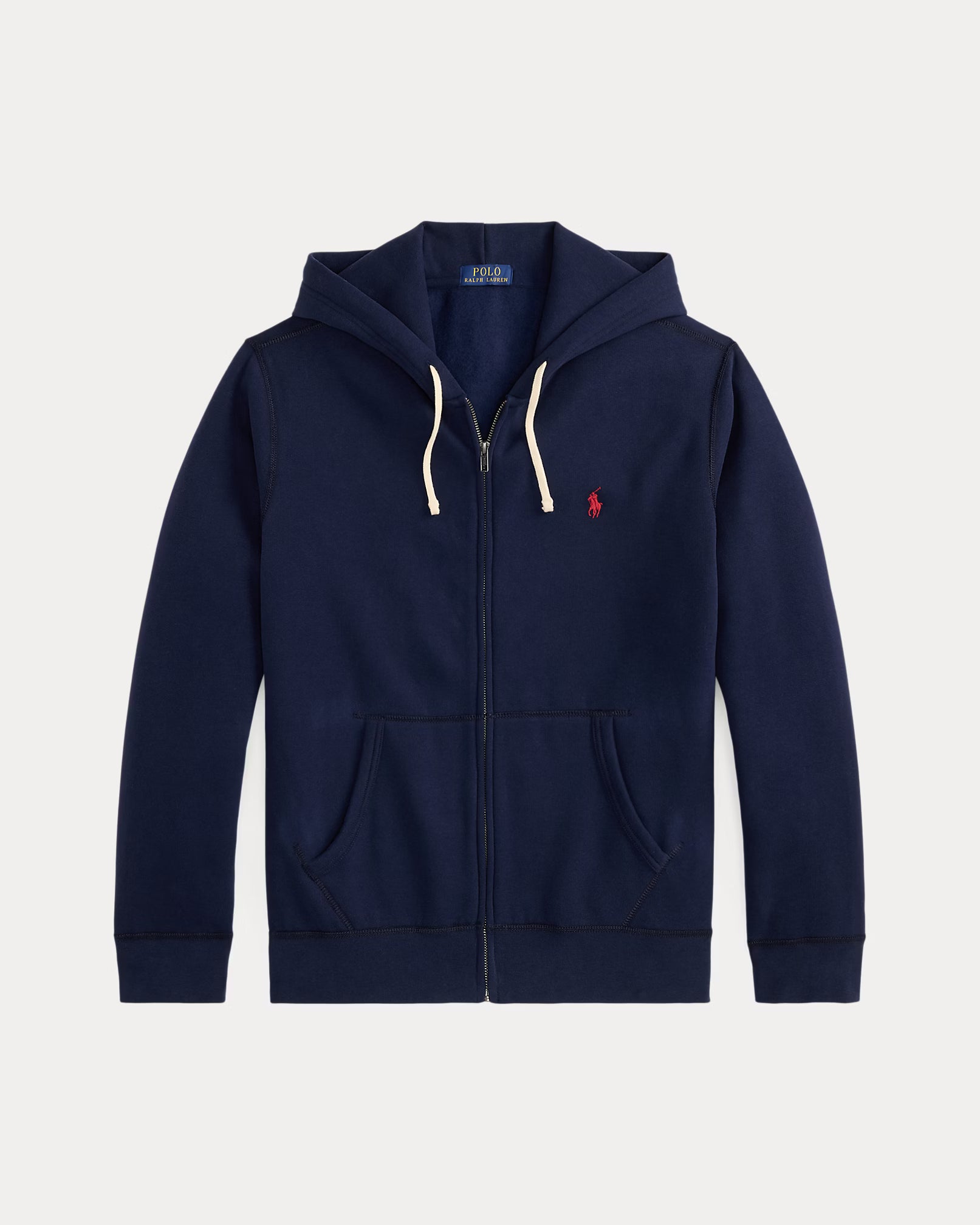 Polo Ralph Lauren La Felpa Con Cappuccio Full Zip RL Navy
