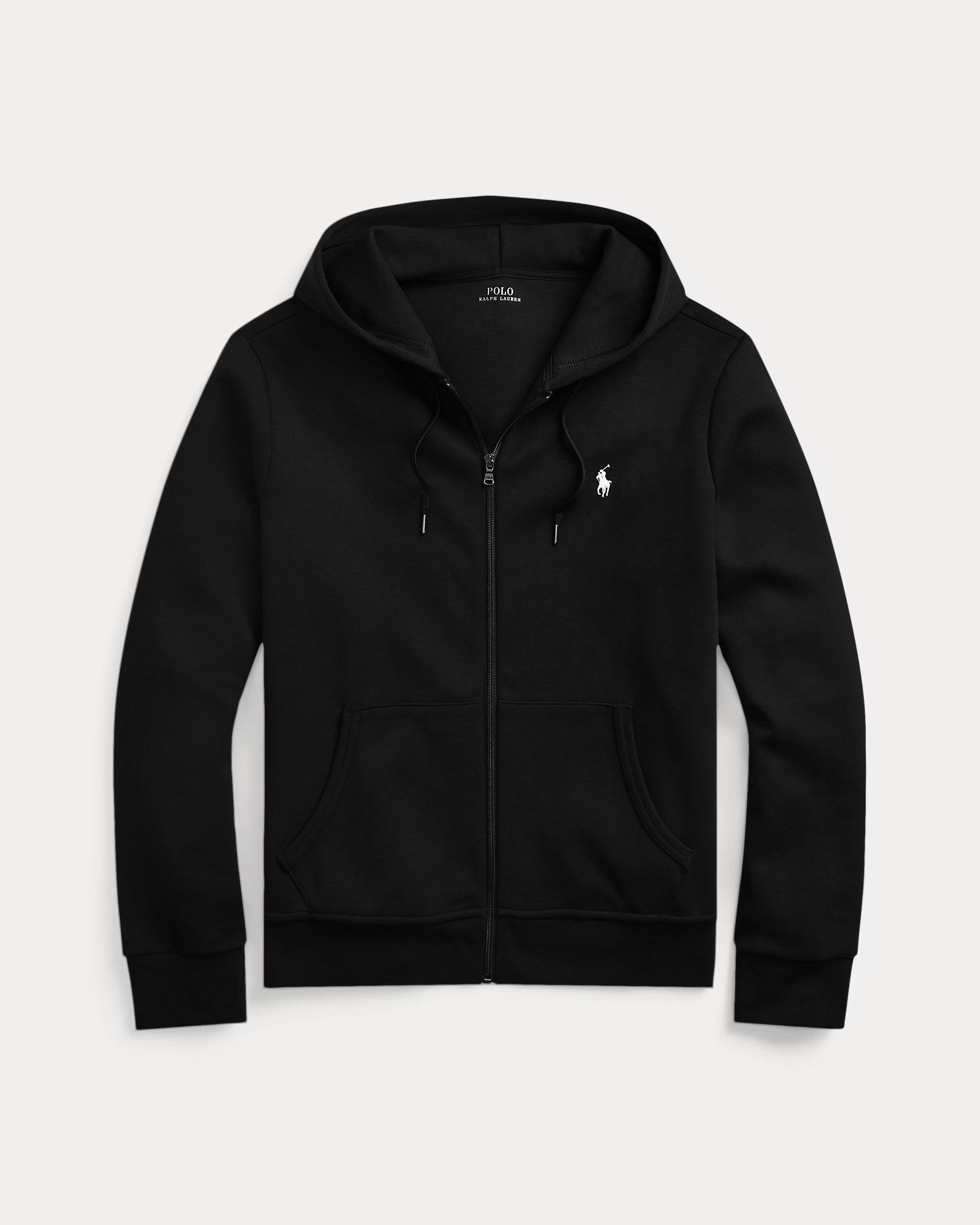 Polo Ralph Lauren Felpa Full Zip Con Cappuccio Nera