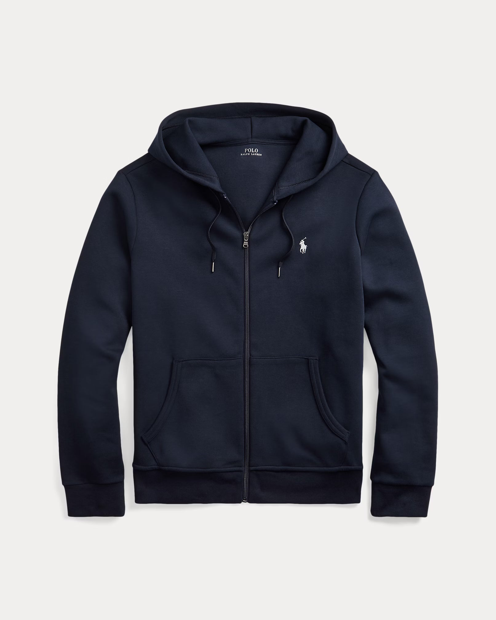 Polo Ralph Lauren Felpa Full Zip Con Cappuccio Navy