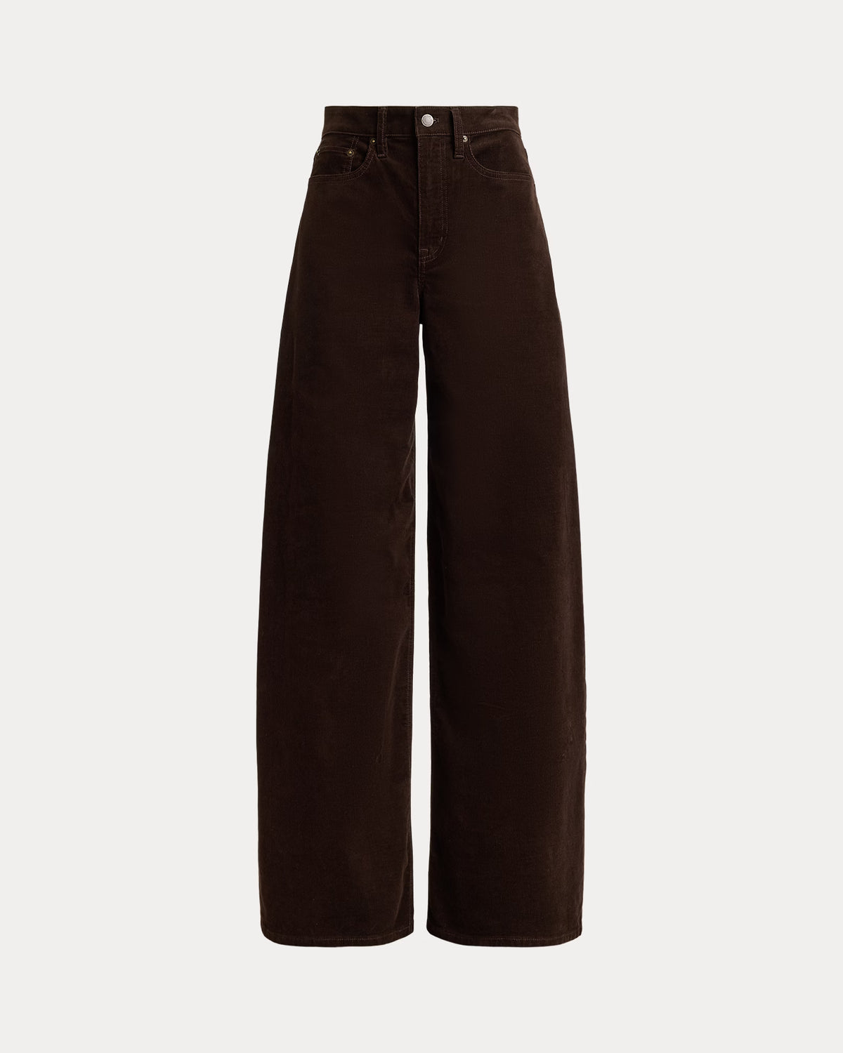 Lauren Ralph Lauren Pantaloni In Velluto A Coste Marrone