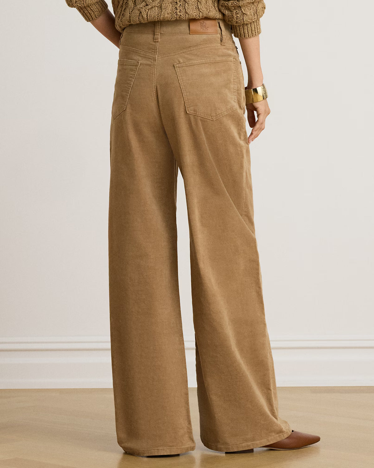 Lauren Ralph Lauren Pantaloni In Velluto A Coste Camel