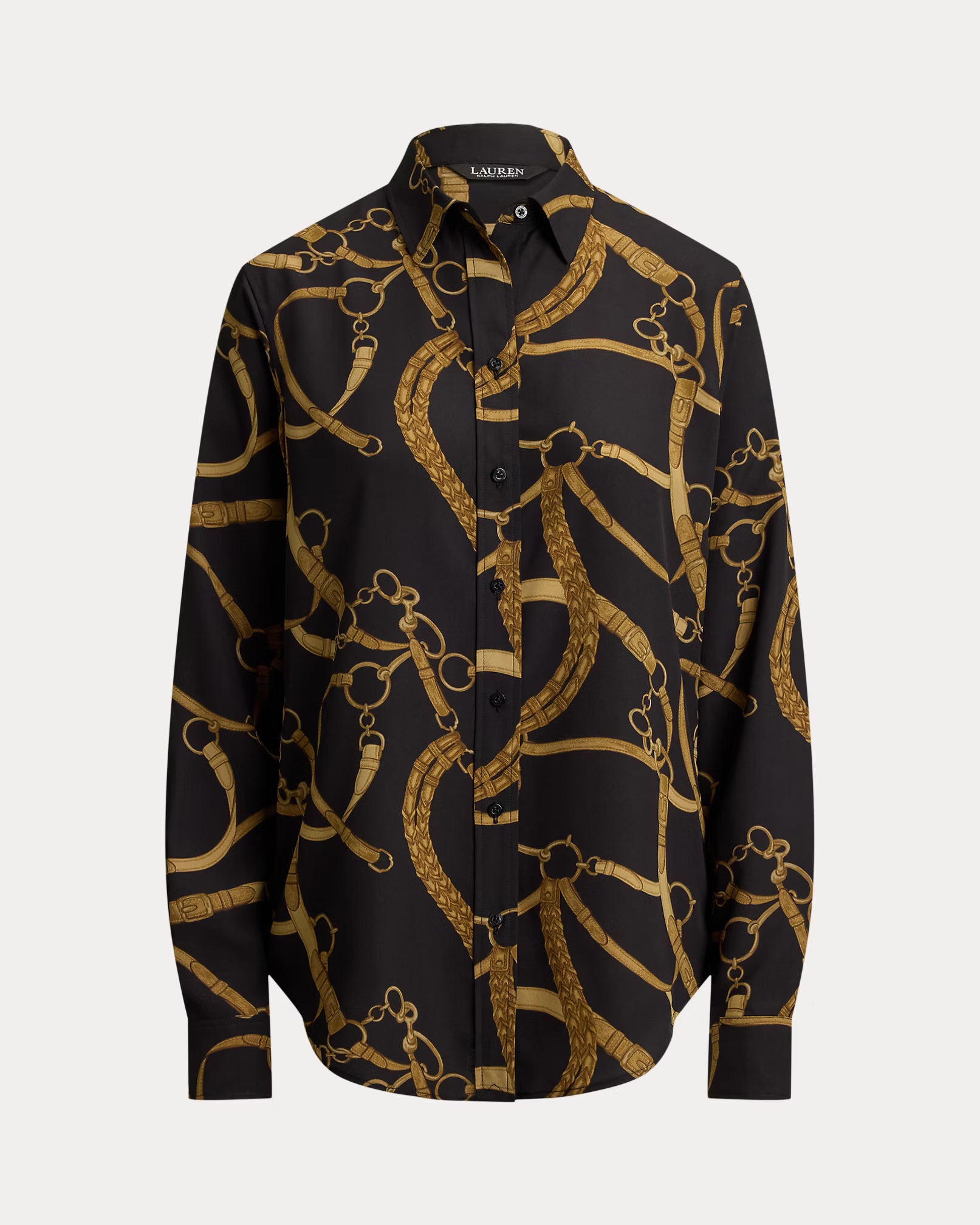 Lauren Ralph Lauren Camicia In Crêpe Stampata