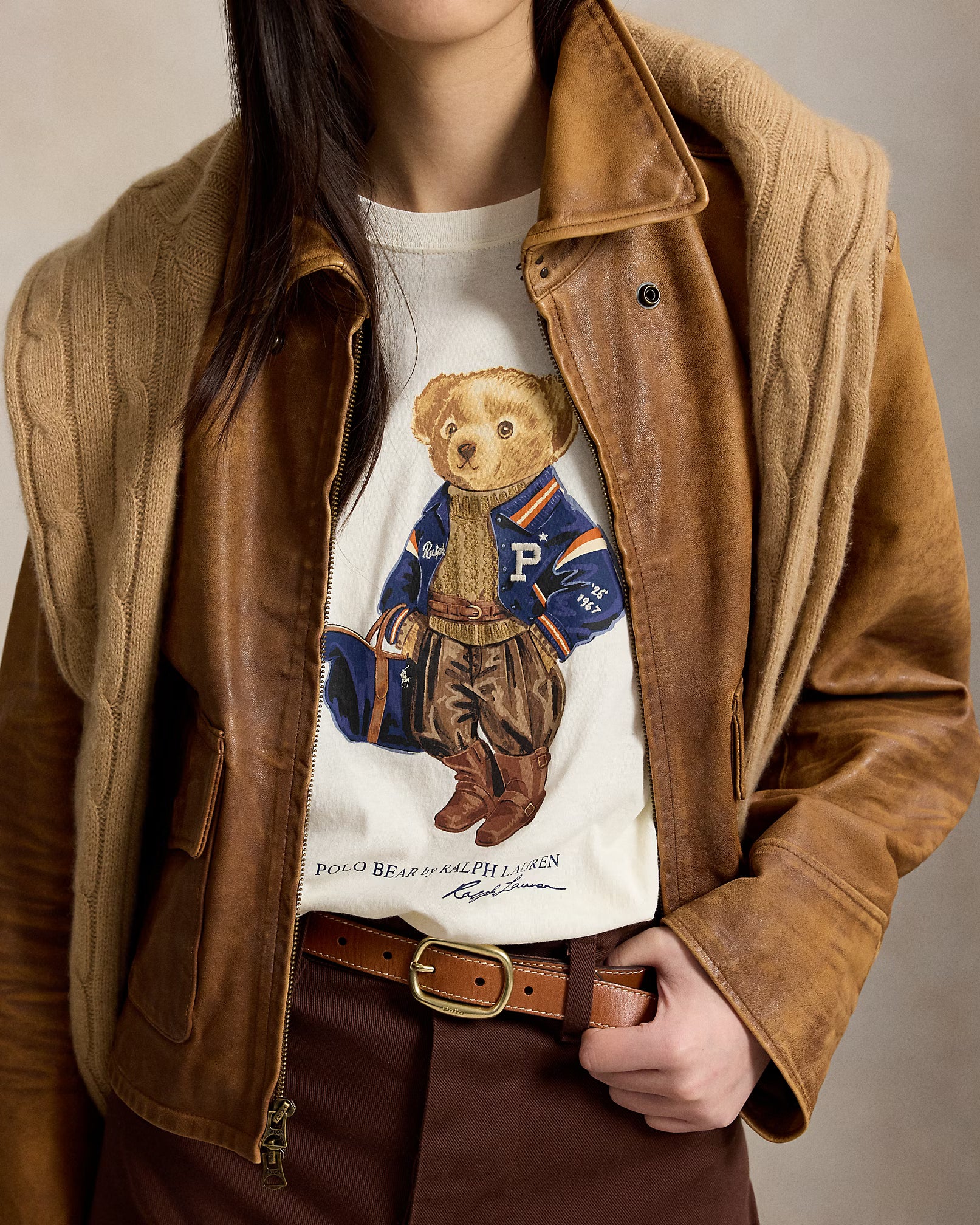 Polo Ralph Lauren Maglietta Polo Bear Bianca