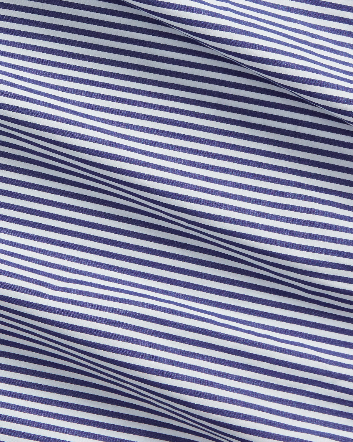 Polo Ralph Lauren Camicia In Popeline Stretch A RIghe Blu Bianco