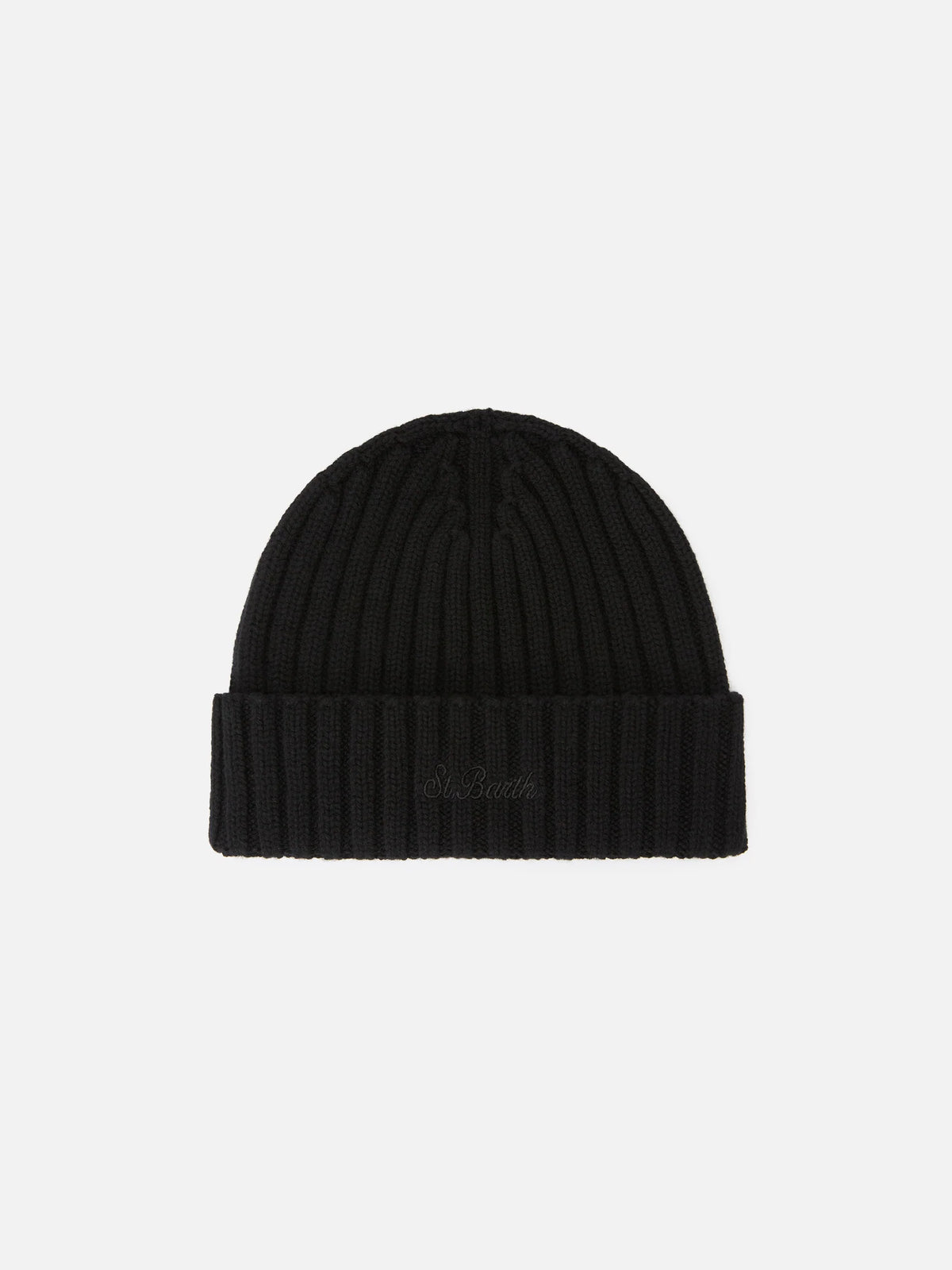 saint-barth_WENG02700068M-black-wengen-wool-beanie-with-logo-embroidery