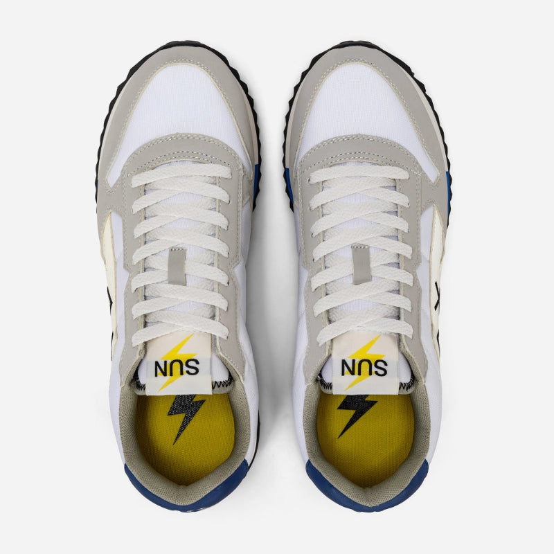 Sun68 Niki Solid Bianco Sneakers