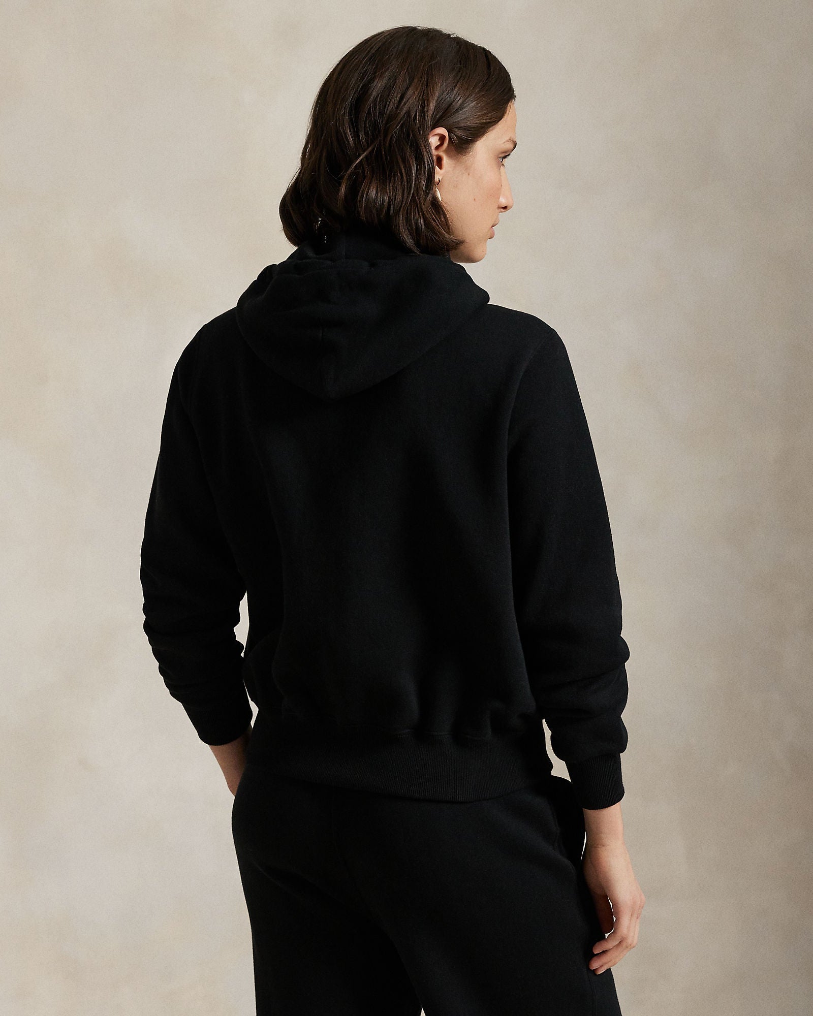 Polo Ralph Lauren Black Zip-Up Hoodie