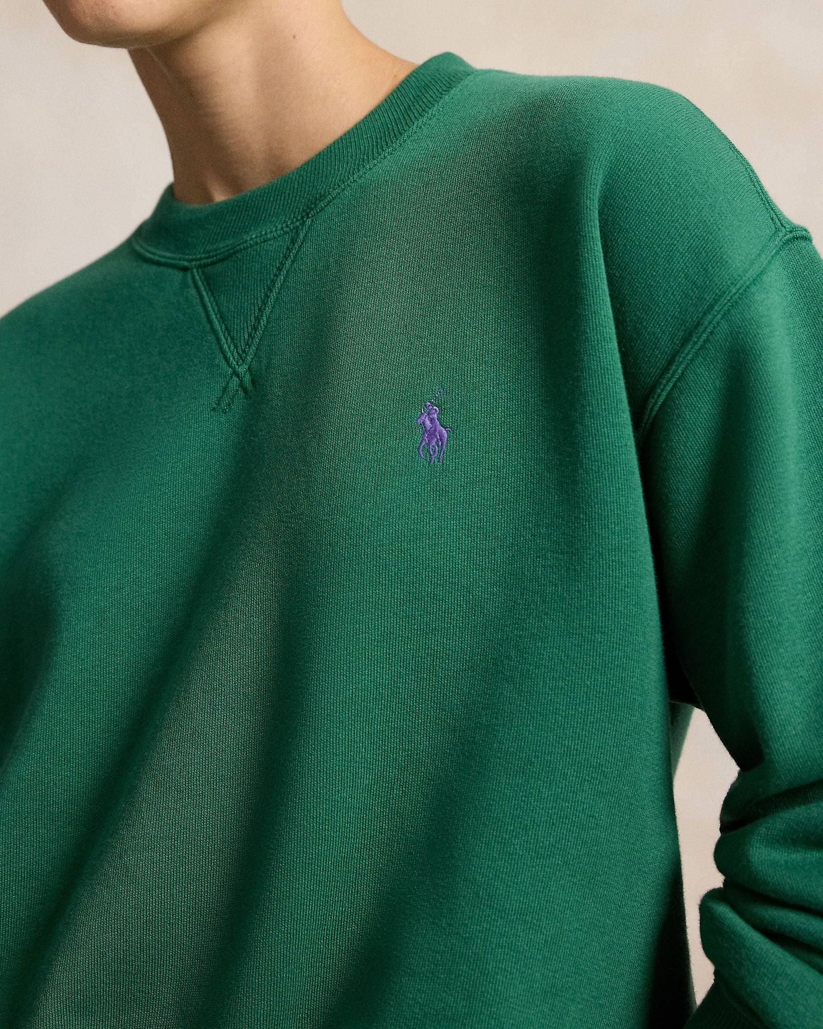 Polo Ralph Lauren Felpa Girocollo Verde