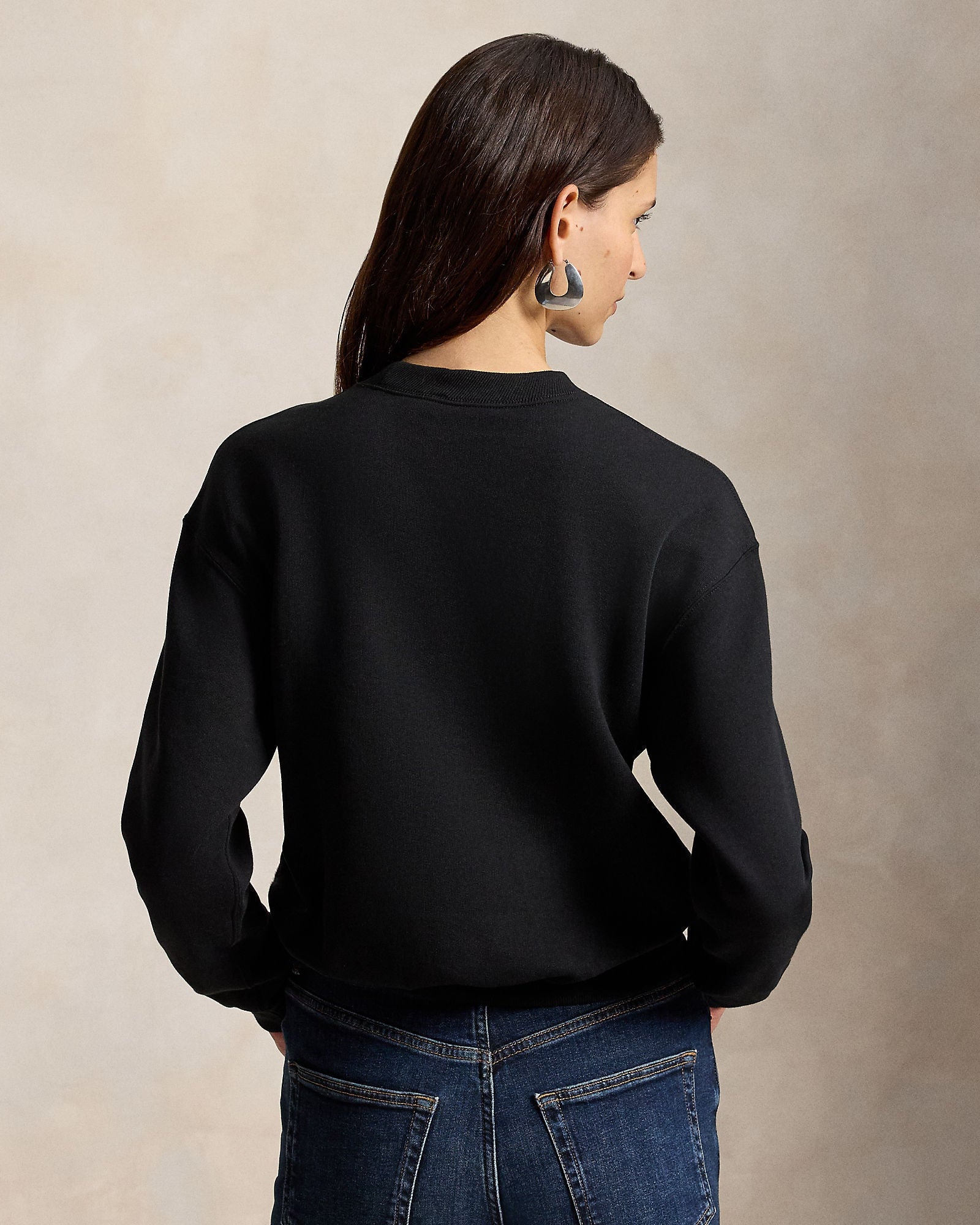 Polo Ralph Lauren Felpa Girocollo Nero