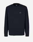 CP-Company-14CMSS136B-05398G-888-Cotton-Fleece-Logo-Sweatshirt-Total-Eclipse-Blue-1