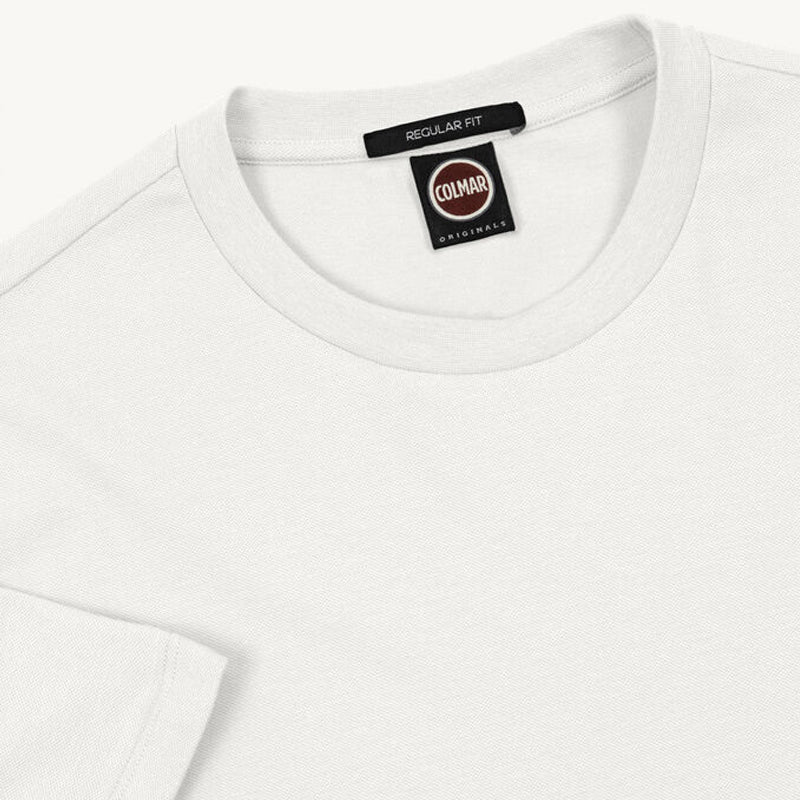 Colmar T-shirt Stampa Monocolore Bianco 7563 6SH 01-5