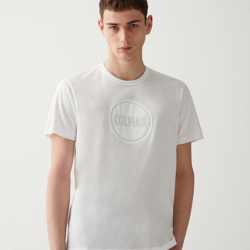 Colmar T-shirt Stampa Monocolore Bianco 7563 6SH 01-3
